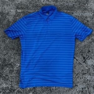 Callaway Royal Blue Striped Golf Shirt